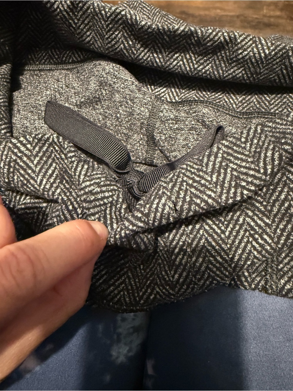 Lululemon Herringbone Pants - Gray - Picture 4 of 5